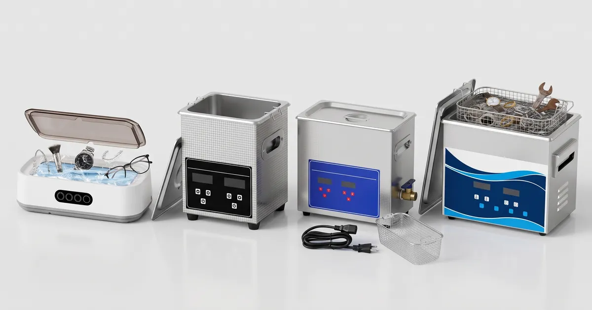 Top 5 Ultrasonic Jewelry Cleaners for Rings, Eyeglasses and Small Parts in the US (2026)